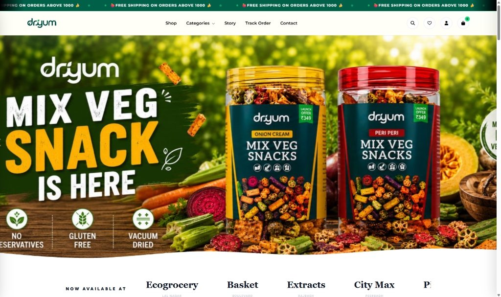Driyum Retail